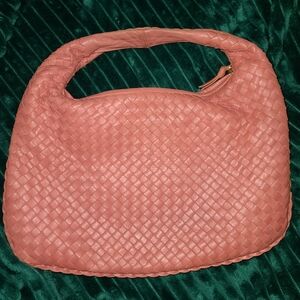 Bottega Veneta shoulder bag. Coral/pink New with Dustbag